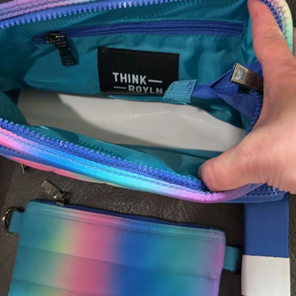 Think Royln Bank street XL crossbody with pouch